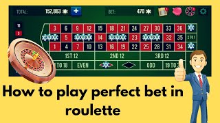 How to play perfect bat in roulette 🌼 Roulette Strategy to Win…