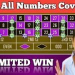🌹37 All Numbers Cover Roulette🌹 || Roulette Strategy To Win