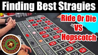 Search for the Best Low Buy-In Roulette Strategies