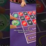 What would you bet on Roulette? #roulette #casino #lasvegas #lasvegasstrip #vegas #gambling