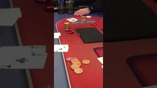 Mike B’s Stoic All-In | Silks Poker Room | #shorts