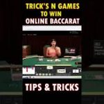 ONLINE BACCARAT TIPS & TRICKS TO WIN #shorts #strategy