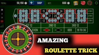 😯Amazing roulette winning trick || roulette strategy to win