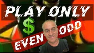 ROULETTE STRATEGY – WIN with ODD and EVEN numbers $$$$$ 😎