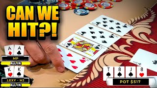 You won’t BELIEVE the hands they have! Poker Vlog