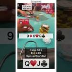 QJ o – raise fold – #pokerbrandon #poker #pokerstrategy  #pokerreels #pokertips #AA  #pokerhands