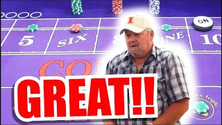 🔥GREAT PLAYS🔥 30 Roll Craps Challenge – WIN BIG or BUST #210