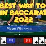 BEST STRATEGY TO WIN IN BACCARAT | BACCARAT SESSION | ONLINE CASINO