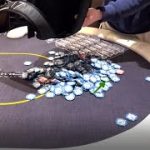 Loose Poker Dealer bets his tips in a 5/5/10 PLO game. Vlog #1