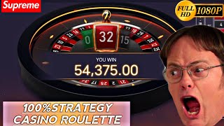100% Win casino roulette strategy | winning strategy playing 37 numbers | Indian casino roulette