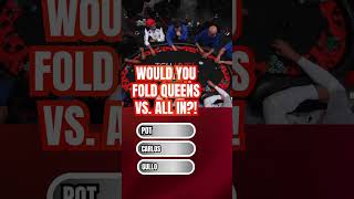 Folding QUEENS  vs. ALL IN Bet! 🤮 🤯