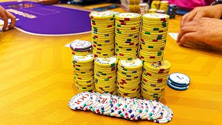 A MIRACLE RIVER CARD RESULTS IN HUGE POT! Poker Vlog | C2B EP 141