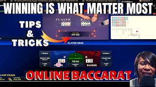 WINNING is What MATTER MOST – Tips & Tricks in Online BACCARAT