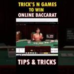 ONLINE BACCARAT LIVE WINNING STRATEGY #shorts #strategy