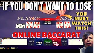 Stop LOSING in Online BACCARAT and Try this Tricks to WIN Always and Make More Money