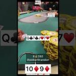 910 s – bluff or lose – #pokerbrandon #poker #povpoker #aa #kk #pokerstrategy #qq #jj #pokerb #bluff