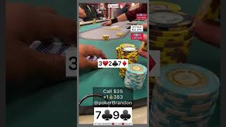 79 s – 7 ways – #pokerbrandon #poker #povpoker #aa #kk #pokerstrategy #qq #jj #pokerbrandon