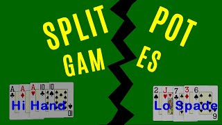 Poker Basics Pt8-Split Pot Games