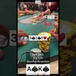 AK s – spade ammo – #pokerbrandon #poker #povpoker #aa #kk #pokerstrategy #qq #jj #pokerb #bluff