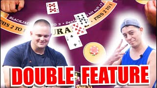 🔥DOUBLE FEATURE🔥 10 Minute Blackjack Challenge – WIN BIG or BUST #158