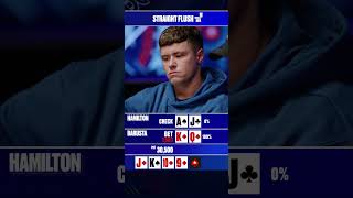 Turning A STRAIGHT FLUSH At EPT London 2022 #Shorts #EPTLondon