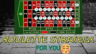 THE UNBEATABLE ROULETTE WINNING TACTIC  | ROULETTE STRATEGY TO WIN