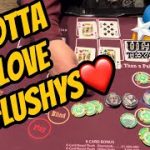 FLUSH ON ULTIMATE TEXAS HOLDEM!  HIGH LIMIT!