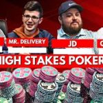 LIVE High Stakes Cash Game | $25/$25/$50 No-Limit Hold’em Poker!
