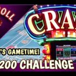 LIVE CRAPS #8!!! – $200 CHALLENGE!  EXTREME PROBABILITY BUBBLE CRAPS – ITS GAMETIME!