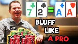 2 TIPS On When To BLUFF In Poker!