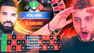 I TRIED DRAKE’S ALL IN ROULETTE STRATEGY AND IT PAID MASSIVE!