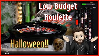 HALLOWEEN SESSION🎃 LOW BUDGET ROULETTE strategy. LOW RISK BLACK 11 system.