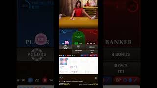 Baccarat Live Session | Unexpected Payout With P-Bonus