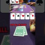 Lucky 777 #poker #texasholdem #pokervlog #pokerpro #pokerstars #shorts