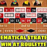 Mathematical strategy to win at roulette | new roulette strategy to win 2022