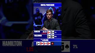 BRUTAL Hand at EPT Final Table 😵 #Shorts #EPTLondon2022