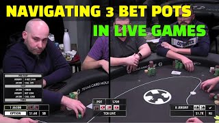 FULL LENGTH Training Video of a LOW STAKES Live $1-$3 Match the Stack No Limit Hold’em Game