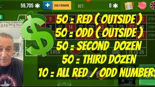 $ 1,610 LESS THAN 10 MINUTES – ROULETTE STRATEGY – UNBELIEVABLE