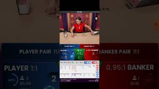 1xbet Baccarat strategy live (1)