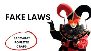 Fake Laws Of Gambling Gurus ( PART 1 ) #baccarat #craps #roulette