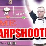 🔥SHARPSHOOTER🔥 30 Roll Craps Challenge – WIN BIG or BUST #203