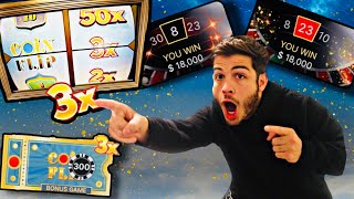 MEGA Stressful High Stakes Crazy Time & Roulette Session!!!