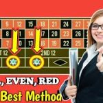 SMALL, EVEN, RED The Best Method || Roulette Strategy To Win