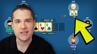 How To Play Preflop In Short Deck With 40-60 Antes