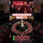 Drake Is Back At It Again On Roulette! #drake #bigwin #shorts #roulette