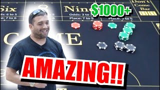 🔥FANTASTIC WIN!🔥 30 Roll Craps Challenge – WIN BIG or BUST #216