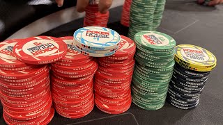 $30,000 ON THE TABLE!! BIGGEST WIN OF OUR LIFE!! | Poker Vlog 144