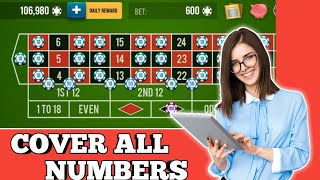 💯 COVER ALL NUMBERS ❤ || Roulette Strategy To Win