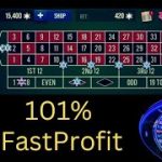 101% fast profitable strategy at roulette🥀 Roulette Strategy to Win