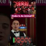 Drake Is An Animal On Roulette! #drake #bigwin #shorts #roulette